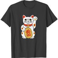 Chinese Lucky Cat Funny T Shirt T-shirt