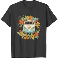 Peace Love - Hippie Bus T-shirt