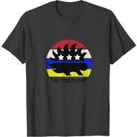 Don't Tread On Anyone Porcupine T-shirt — Mens T Shirts