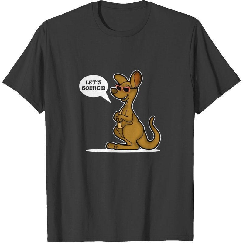 Let's Bounce Cute Kangaroo For Kids And Adults T-shirt — T-shirts pour hommes
