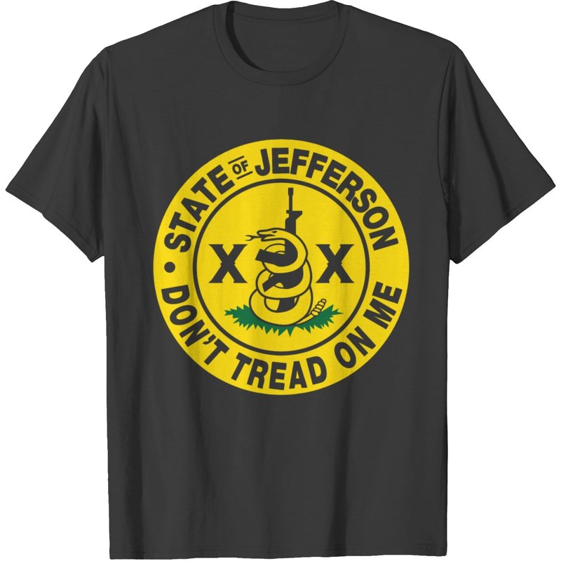 State Of Jefferson Don't Tread On Me T-shirt