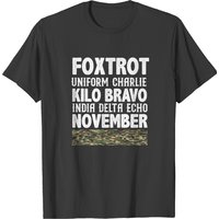Veteran Us Flag Foxtrot Uniform Charlie Kilo T-shirt — Mens T Shirts