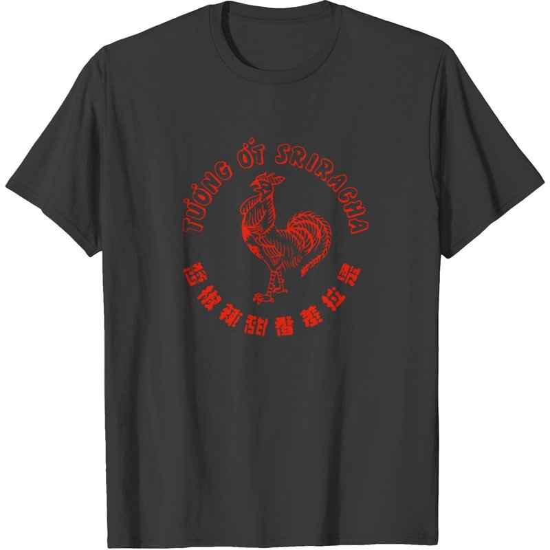 Sriracha Hot Sauce T-shirt — Mens T Shirts