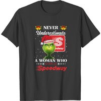 A Women Who Work At Speedway T-shirt
