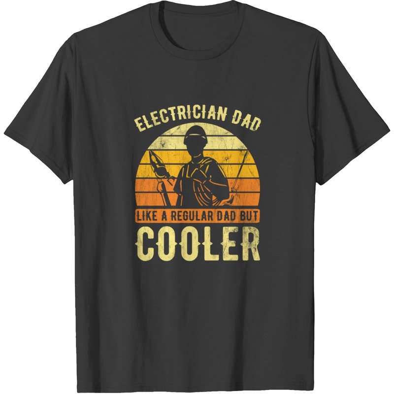 Electrician Funny Electrician T-shirt — T-shirts pour hommes