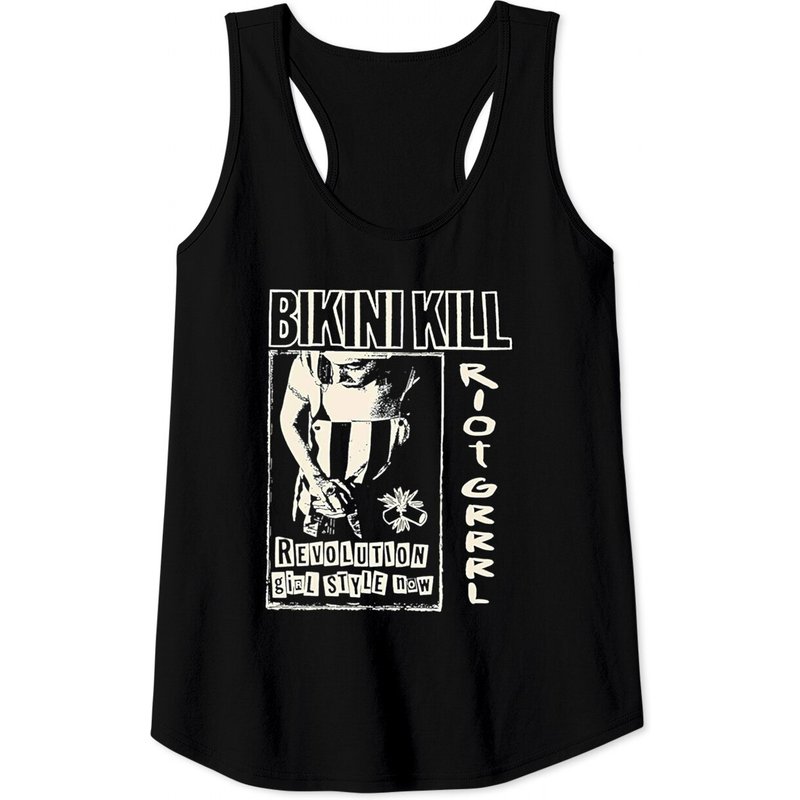 Bikini Kill Band Vintage Art Tank Tops