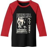 Bikini Kill Band Vintage Art Baseball Tees