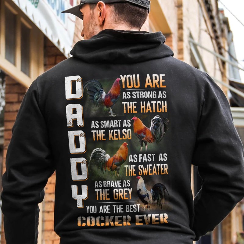 Men Hoody-rooster Shirt-rooster Hoodies-chicken Hoody-gamefowl — Mens Hoodies