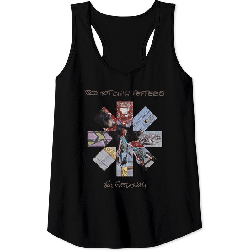 Red Hot Chili Peppers The Getaway Flea Rock Tee Tank Tops — T-shirts pour hommes