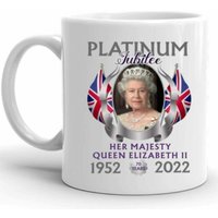 Queen Elizabeth Ii Platinum Jubilee Coffee Mug