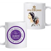 Queen Elizabeth Ii Platinum Jubilee Coffee Mug