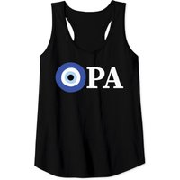 Greek Pride Gift Opa Evil Eye Tank Tops — T-shirts pour hommes