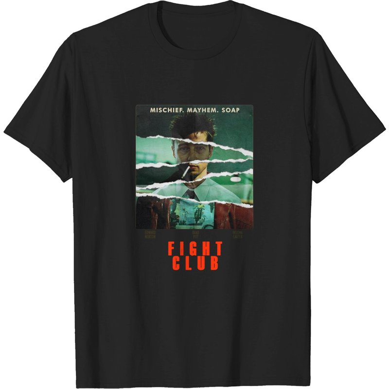 Vintage T Shirt Fight Club V1 T-shirt — Mens T Shirts