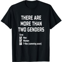 There Are More Than Two Genders Lgbt Gift T-shirt