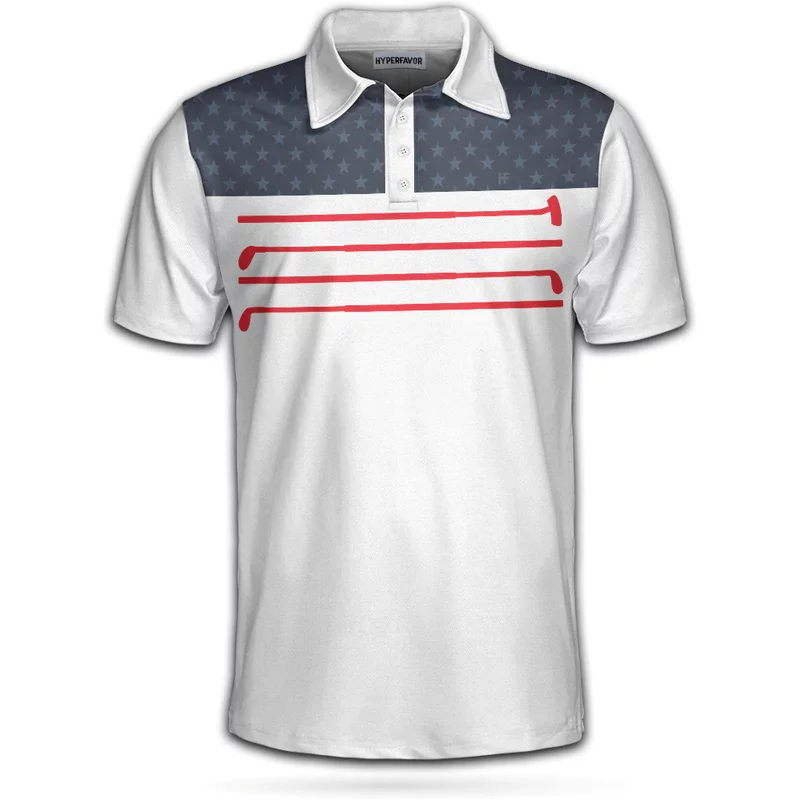 Swing Swear Repeat Polo Shirt - Simple Golf Shirt — Chemises décontractées pour hommes