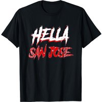 San Jose Shark City T-shirt - 408 Sj Theme