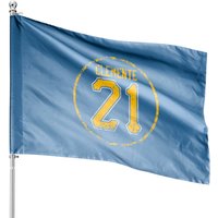 The Legend Roberto Clemente 21 Classic House Flags