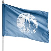 Detectorists - Dmdc Anglo Saxon Coin - Detectorists - House Flags — Drapeaux décoratifs