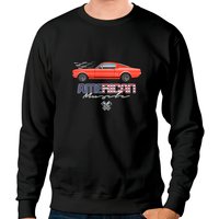 American Muscle-signal Flare Red - 1966 Fastback - Sweatshirts — Sweats à capuche pour hommes