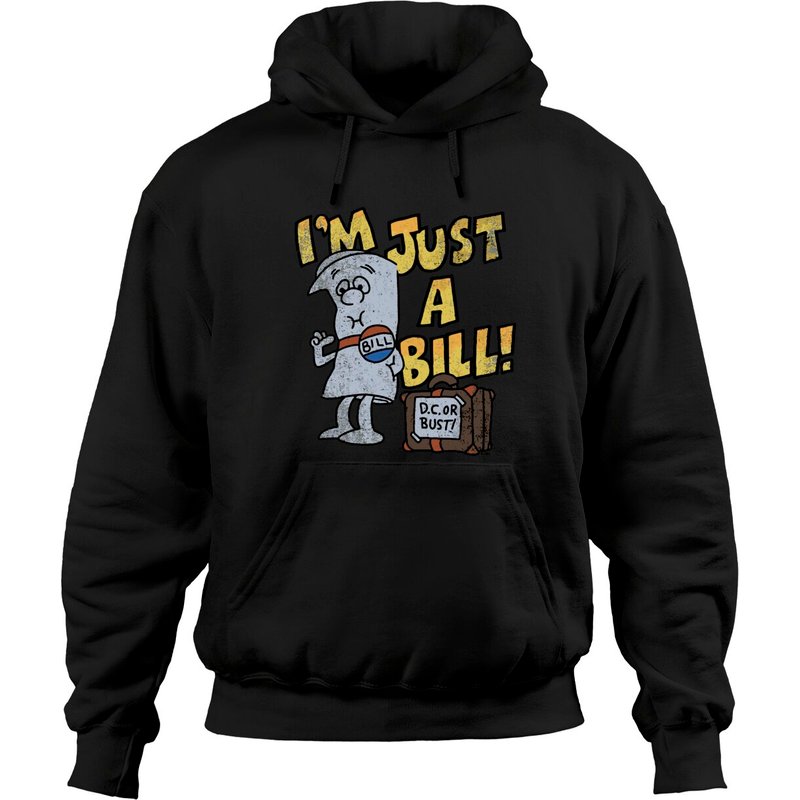 Schoolhouse Rock I'm Just A Bill Hoodies — Sweats à capuche pour hommes