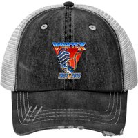 Vortex 1987 2019 Kings Island Print Trucker Hat