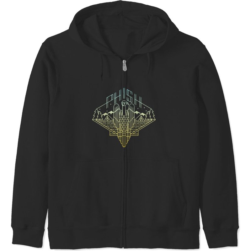 Phish Band Logo Zip Hoodies — Sweats à capuche pour hommes