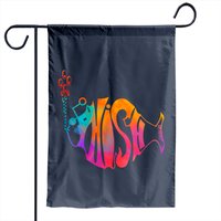 Phish Watercolor -- Garden Flags