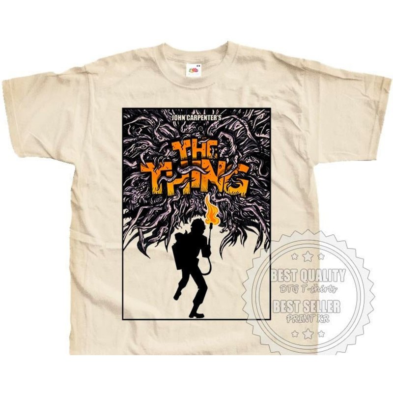 The Thing V73 Horror Poster T Shirt — T-shirts pour hommes