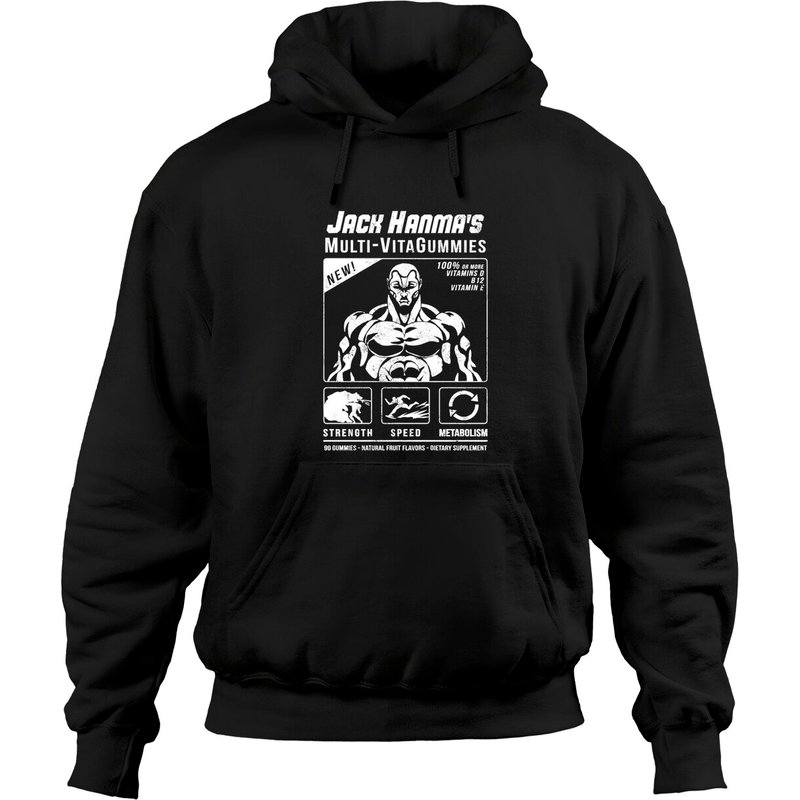 Jack Hanma's Multi-vitagummies - Anime - Hoodies — Sweats à capuche pour hommes
