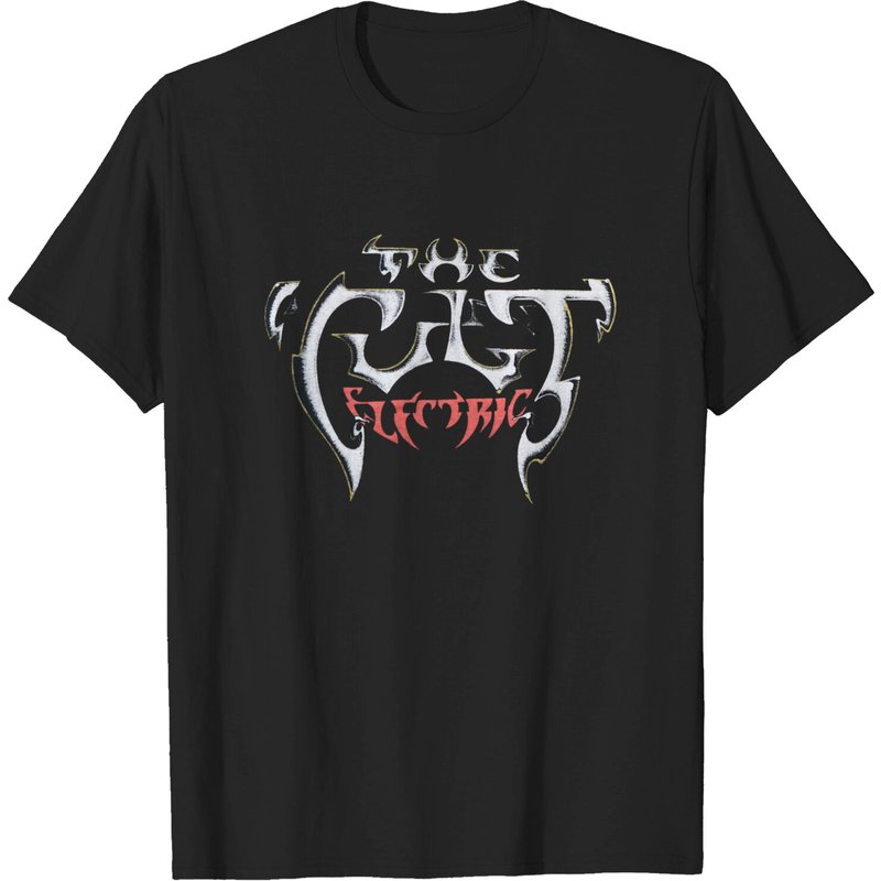 Vintage 87' The Cult 'electric' World Tour Band T-shirt — T-shirts pour hommes