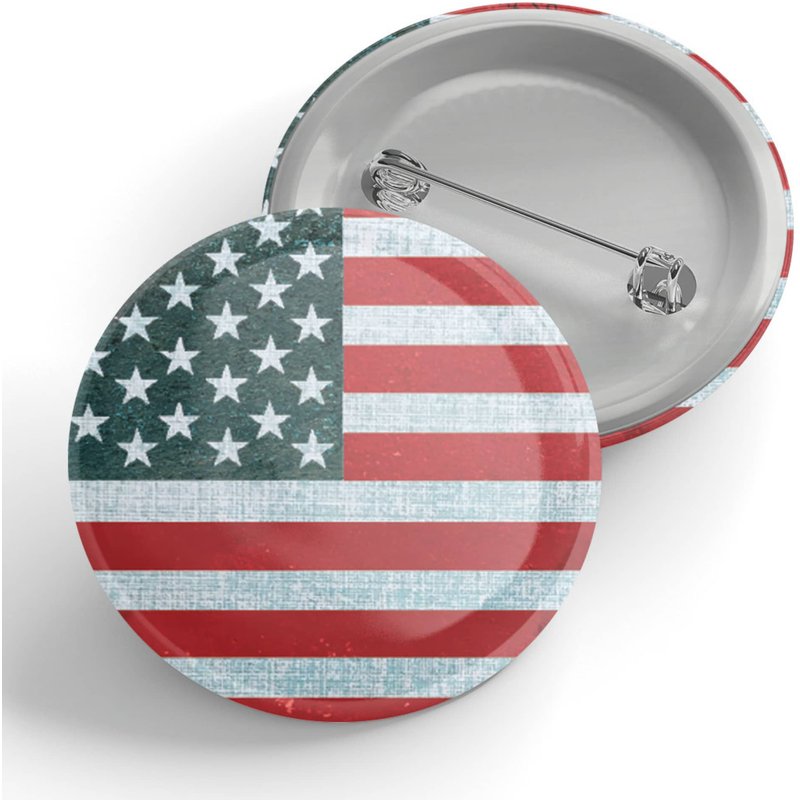 American Flag Button — Accessoires de mode