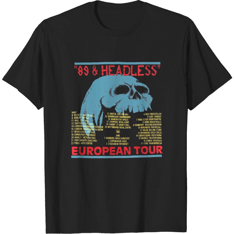 Wasp Headless Children European Tour 1989 Tour Shirt — Mens T Shirts