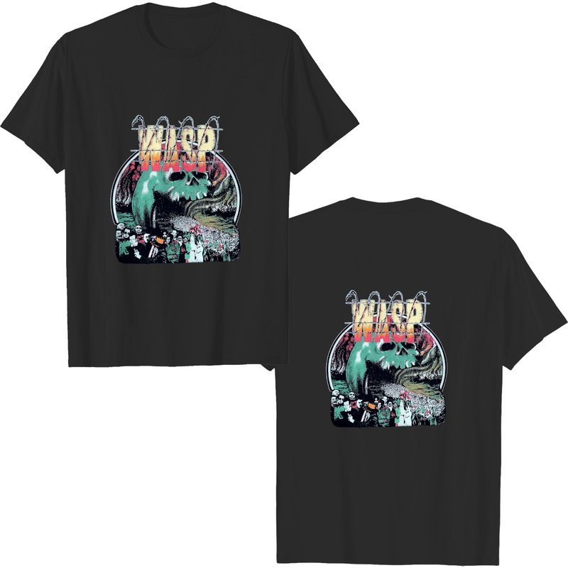 Vintage Wasp Headless 1989 Tour T Shirt — Mens T Shirts