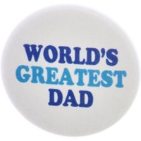World's Greatest Dad Buttons Pins — Fashion Accessories