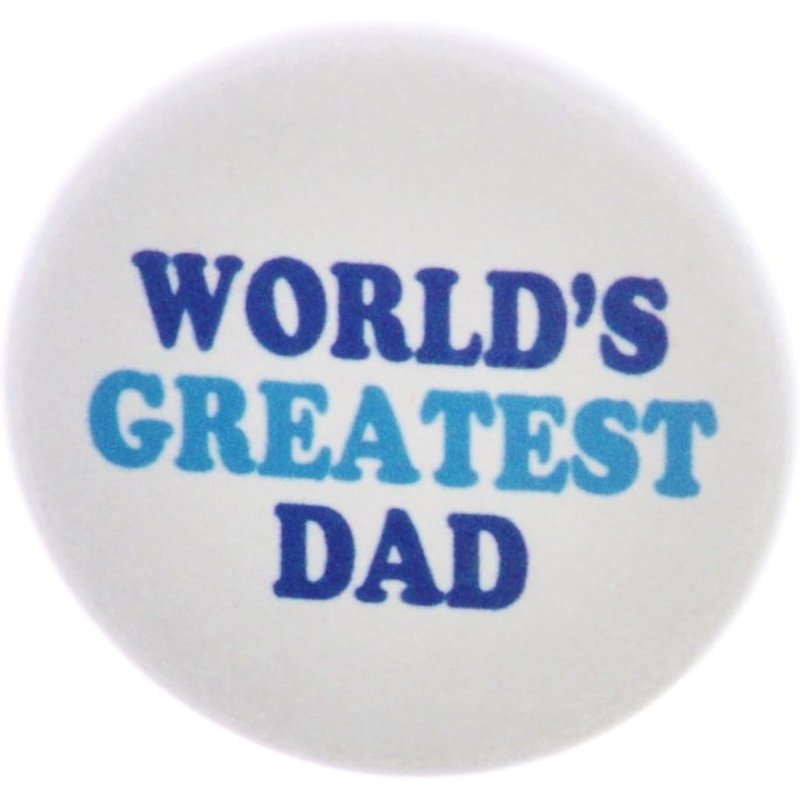 World's Greatest Dad Buttons Pins — Accessoires de mode