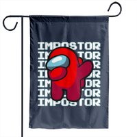 Among Us Impostor - Among Us Game - Garden Flags