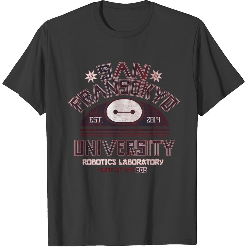 San Fransokyo University T-shirt — Mens T Shirts