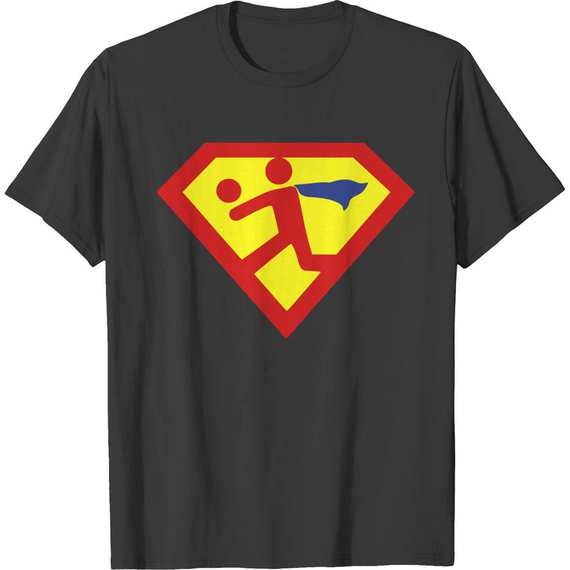 Volleyball Superheroes T-shirt — Mens T Shirts