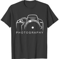 Photography Camera Photo Photographer Hobby T-shirt — T-shirts pour hommes