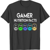 Gamer Nutrition Facts T-shirt