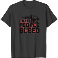 Tattooist Gift I Make People Bleed Tattoo Artist T-shirt — T-shirts pour hommes