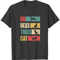 Vintage Cat Lover T-shirt - Perfect For Cat Fans