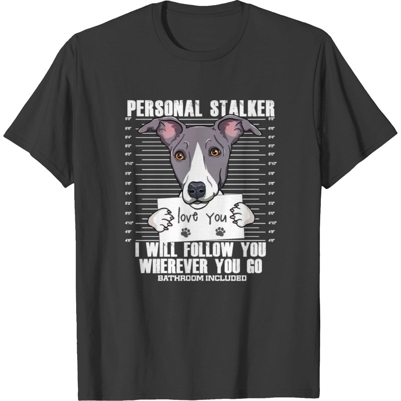 Funny Whippet Dog Lover Cartoon T-shirt