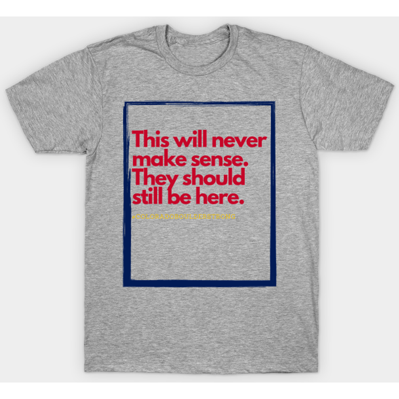 Boulder Colorado Strong - T-shirt