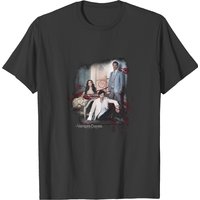 Vampire Diaries 3+1 Black Zip T-shirt