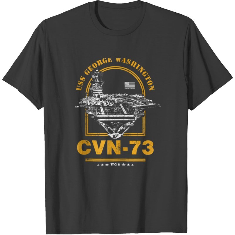 Cvn73 Uss George Washington Zip Gift Tee T-shirt