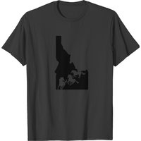 Idaho Appaloosa Horse Lover Nez Perce Black T-shirt