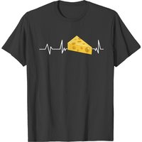 Swisscheese Heartbeat Cheese Gift Cheese T-shirt — Mens T Shirts