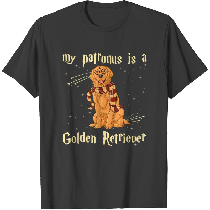My Patronus Is A Golden Retriever For Dog Lovers T-shirt