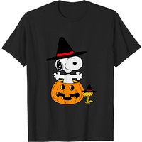 Snoopy Happy Halloween - Snoopy - T-shirt — Mens T Shirts